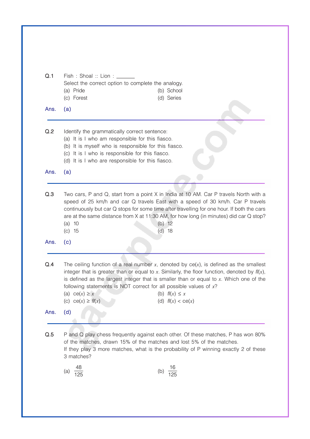 GATE Mechanical Previous Year Papers (Target: GATE 2026) Fully Solved Paper (PYQ)