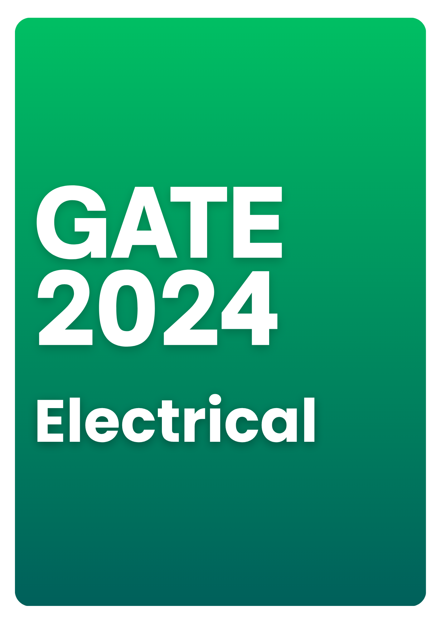 GATE 2026 Electrical Previous Year Papers Fully Solved Papers (PYQ)