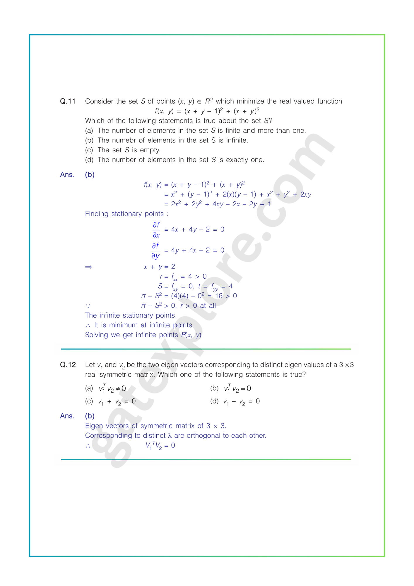 GATE 2026 Electrical Previous Year Papers Fully Solved Papers (PYQ) - GATExplore Store
