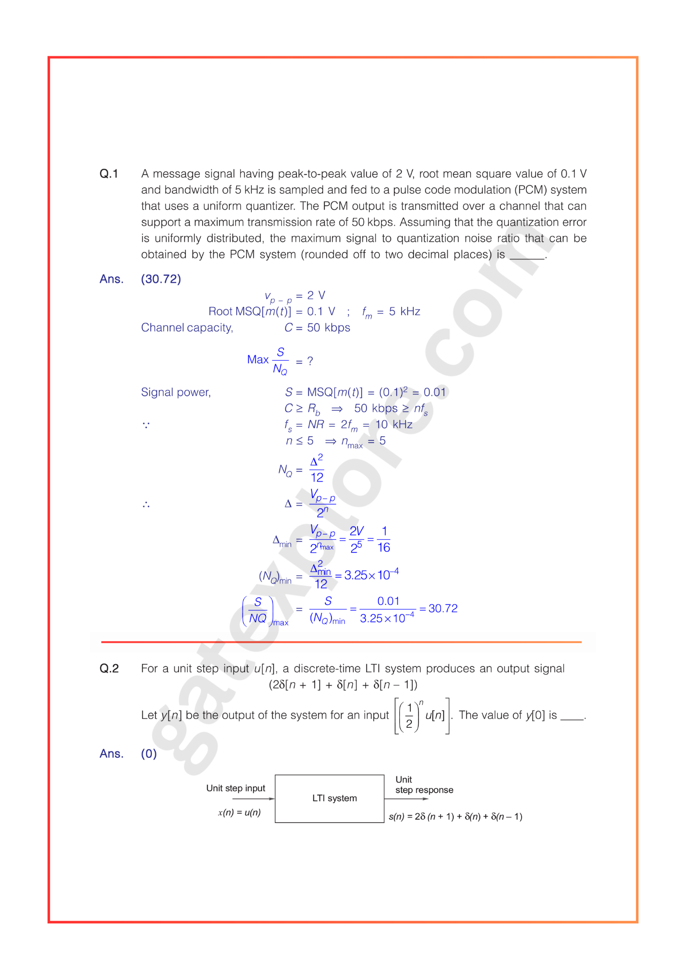 GATE 2026 Electronics Previous Year Papers Fully Solved Papers (PYQ) - GATExplore Store