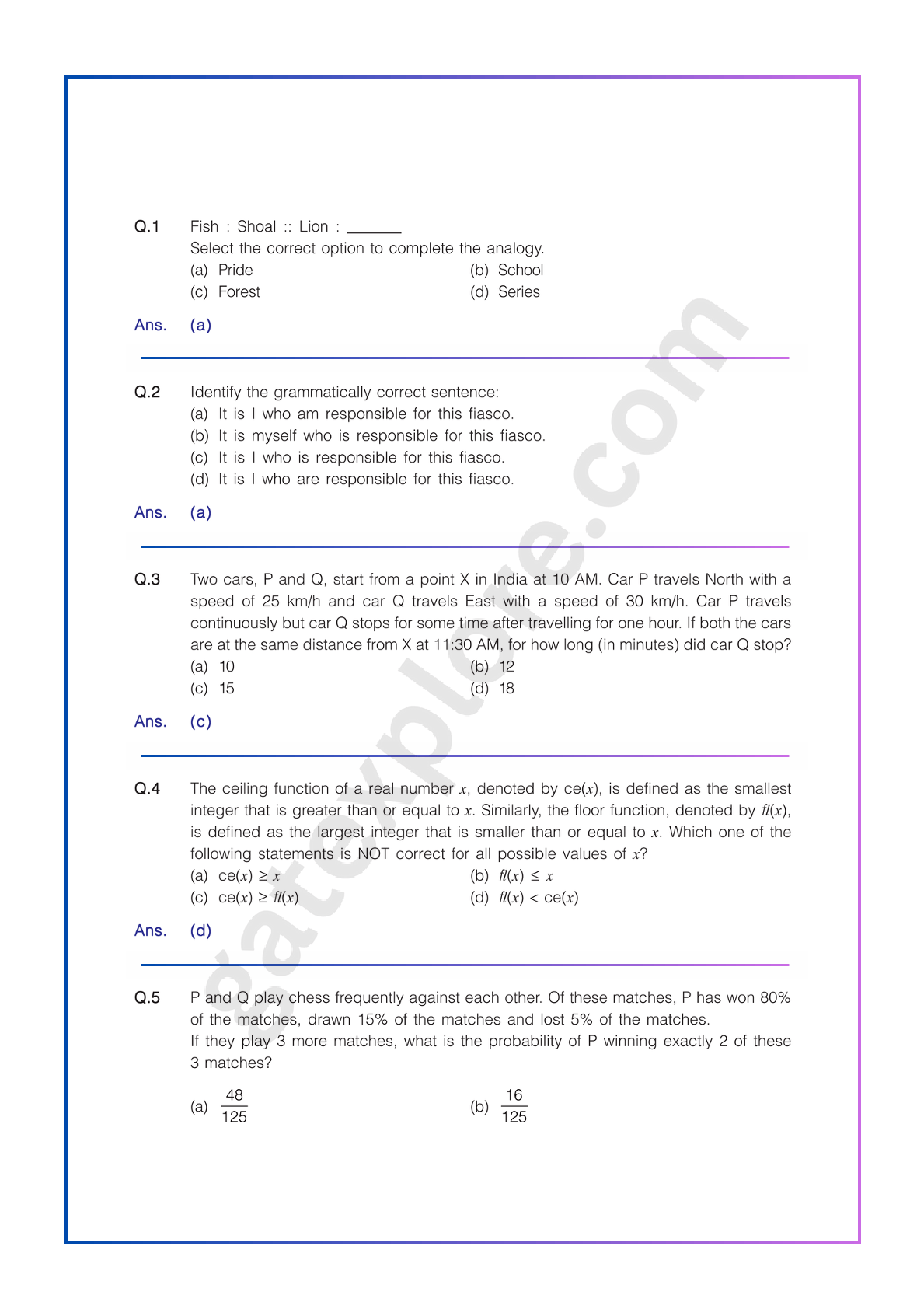GATE Mechanical Previous Year Papers (Target: GATE 2026) Fully Solved Paper (PYQ) - GATExplore Store