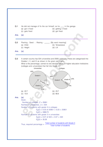 GATE Mechanical Previous Year Papers (Target: GATE 2026) Fully Solved Paper (PYQ)