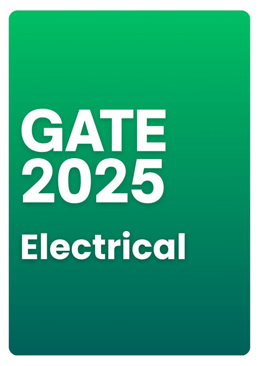 GATE 2026 Electrical Previous Year Papers Fully Solved Papers (PYQ)