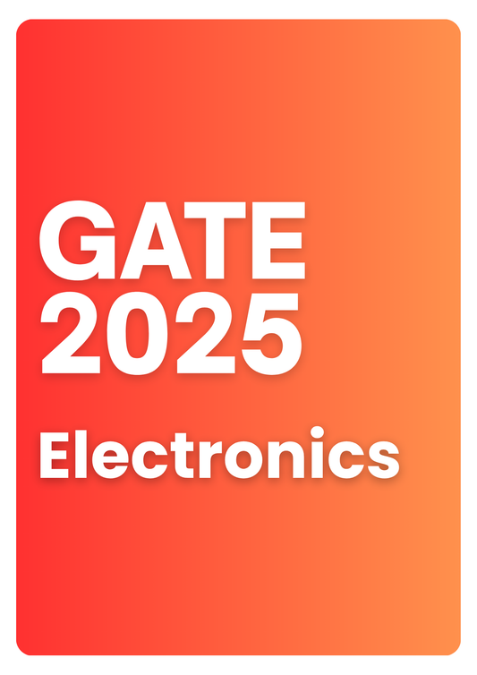 GATE 2026 Electronics Previous Year Papers Fully Solved Papers (PYQ)