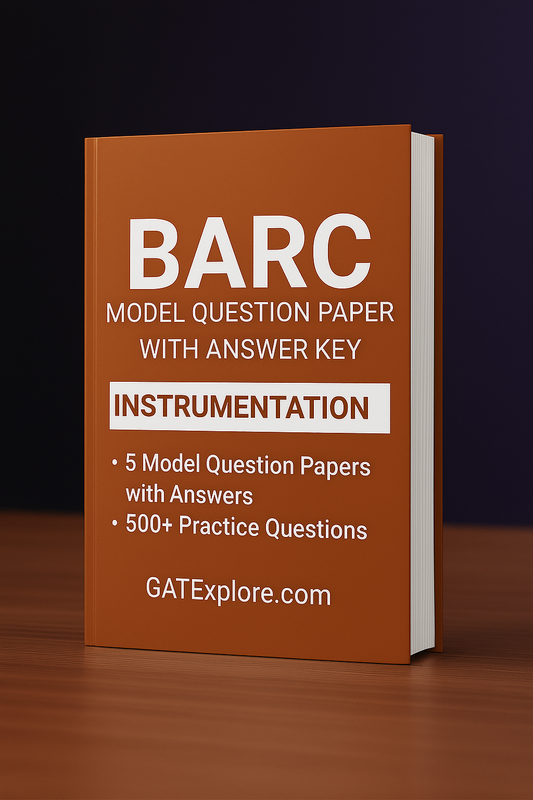BARC Exam 2026 (OCES/DGFS) Instrumentation Model Question Papers with Answer Key (PYQ)