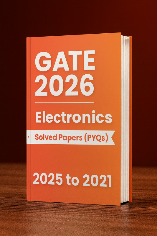 GATE 2026 Electronics Previous Year Papers Fully Solved Papers (PYQ)