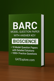 BARC Exam 2026 (OCES/DGFS) BioScience Model Question Papers with Answe ...