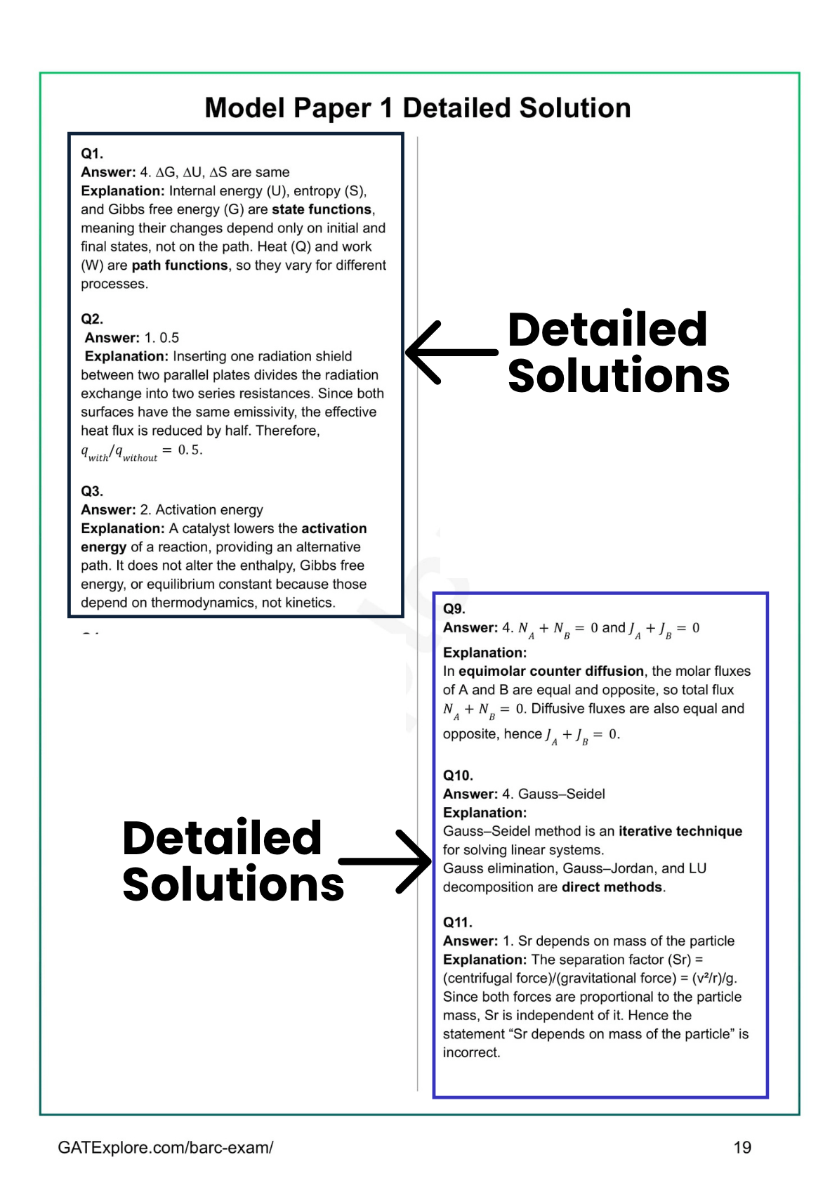 BARC Exam 2026 (OCES/DGFS) CHEMICAL Model Question Papers with Answer Key (PYQ) - GATExplore Store