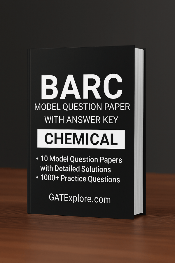 BARC Exam 2027 (OCES/DGFS) CHEMICAL Model Question Papers with Answer ...