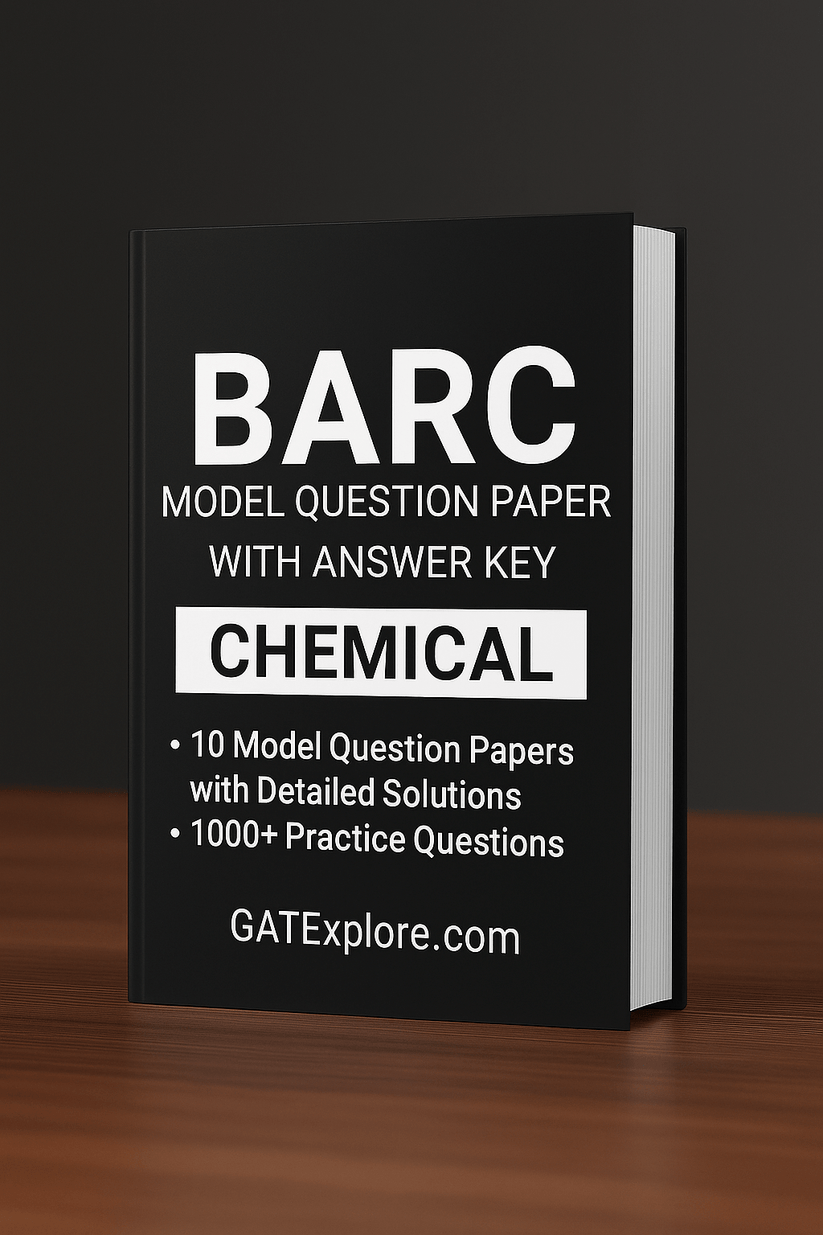 BARC Exam 2027 (OCES/DGFS) CHEMICAL Model Question Papers with Answer ...