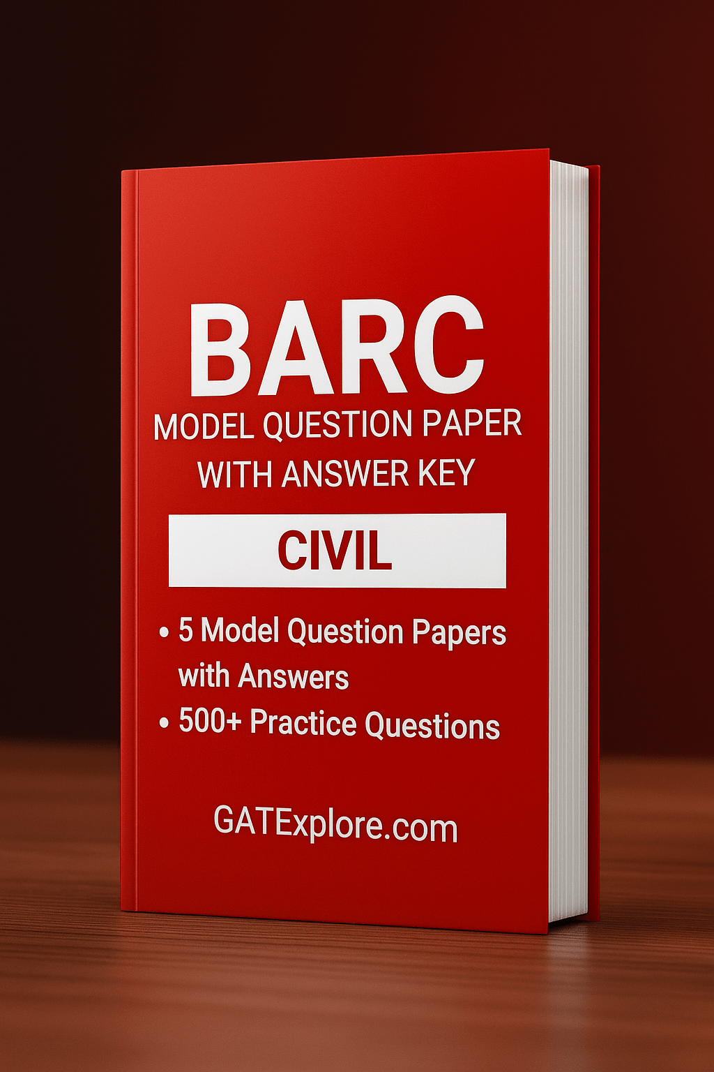 BARC Exam 2026 (OCES/DGFS) CIVIL Model Question Papers with Answer Key ...