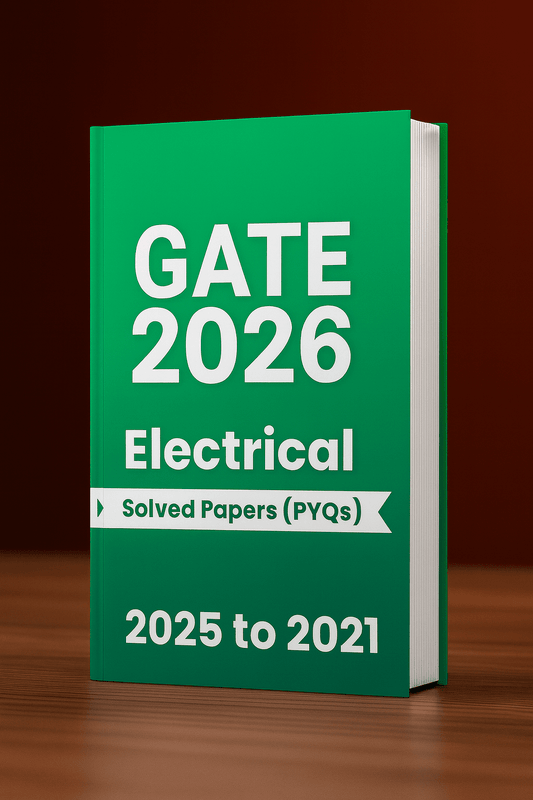 GATE 2026 Electrical Previous Year Papers Fully Solved Papers (PYQ) - GATExplore Store
