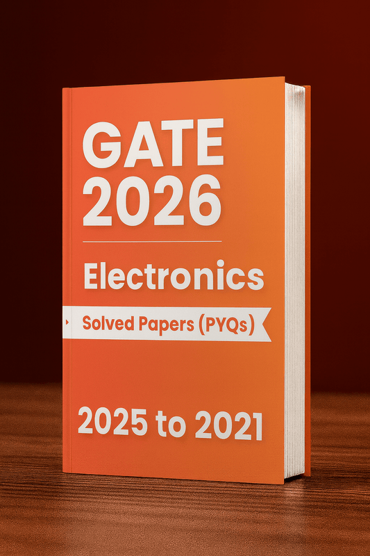 GATE 2026 Electronics Previous Year Papers Fully Solved Papers (PYQ) - GATExplore Store