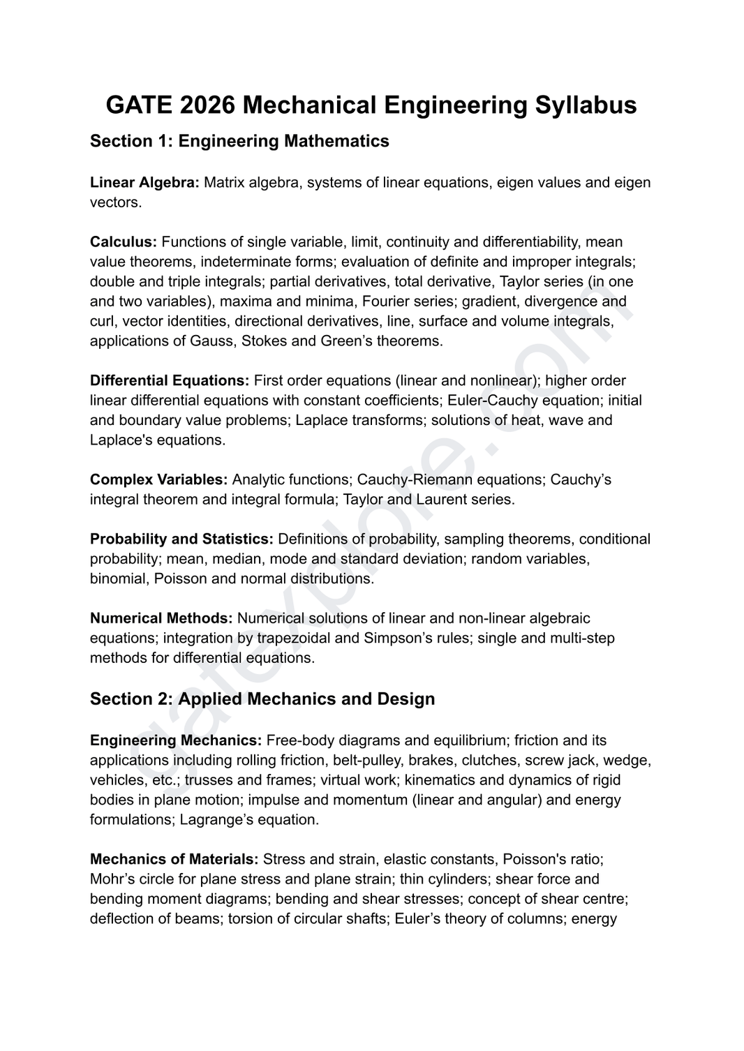 GATE Exam PYQ – GATExplore Store