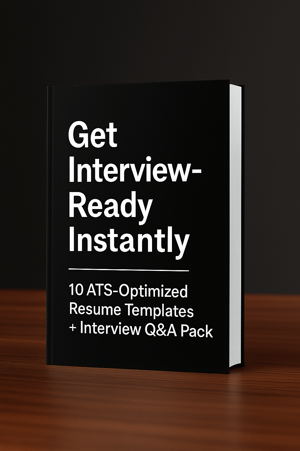Get Interview - Ready Instantly: 10 ATS - Optimized Resume Templates + Interview Q&A Pack - GATExplore Store